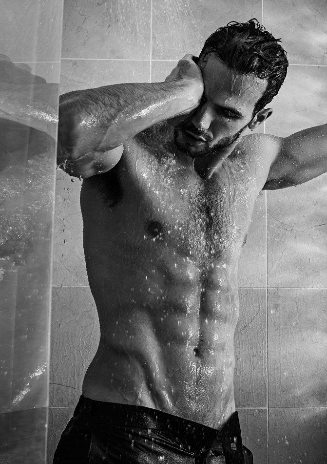 Adam Cowie shower.
